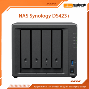 Thiết bị lưu trữ 4 bay NAS Synology DS423+